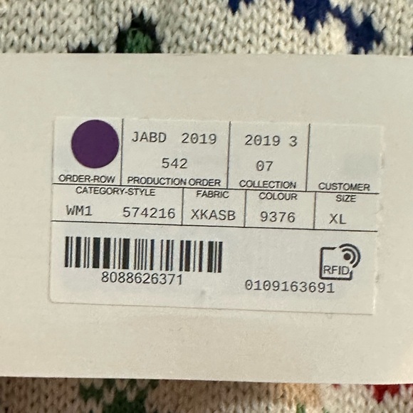 GUCCI Fruit Intarsia Wool Blend Knit Sweater in White - Picture 8 of 8